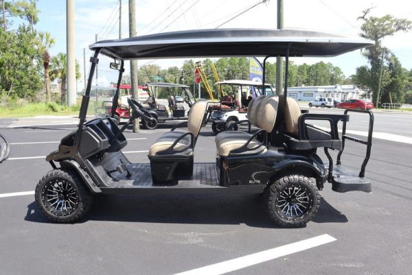 New 2023 E-Z-GO Express™ L6 ELiTE™ Lithium Black
