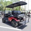 New 2023 E-Z-Go Express™ S4 ELiTE™ Lithium Flame Red - Image 4