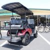 New 2023 E-Z-Go Express™ S4 ELiTE™ Lithium Flame Red - Image 2