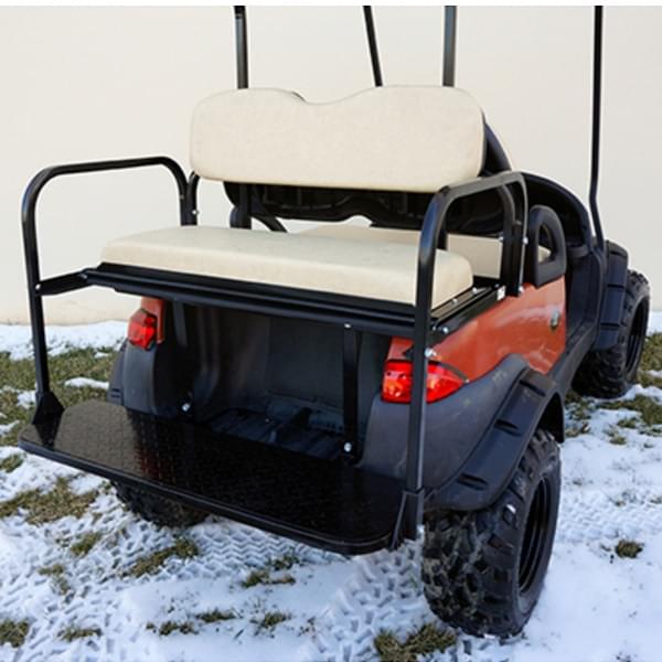 Flip Down Rear Seat Kit For Club Car Precedent Old Style For Sale